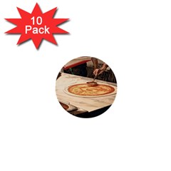 Let`s Make Pizza 1  Mini Buttons (10 Pack)  by ConteMonfrey