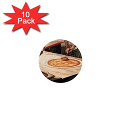 Let`s Make Pizza 1  Mini Magnet (10 Pack)  by ConteMonfrey