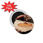 Let`s Make Pizza 1.75  Magnets (100 pack)  Front