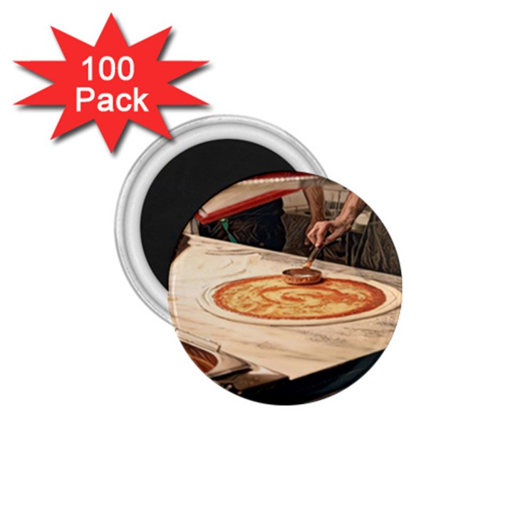 Let`s Make Pizza 1.75  Magnets (100 pack) 