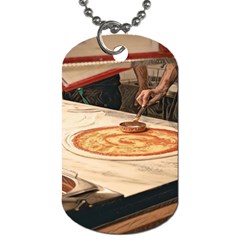 Let`s Make Pizza Dog Tag (one Side) by ConteMonfrey