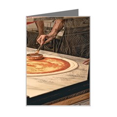 Let`s Make Pizza Mini Greeting Card by ConteMonfrey