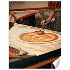 Let`s Make Pizza Canvas 12  X 16  by ConteMonfrey