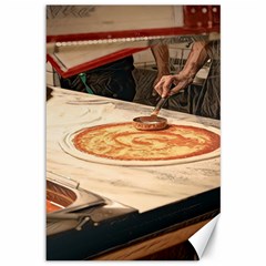 Let`s Make Pizza Canvas 12  X 18  by ConteMonfrey