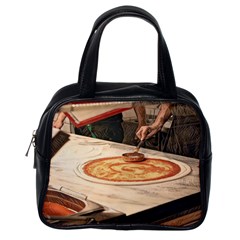 Let`s Make Pizza Classic Handbag (one Side) by ConteMonfrey