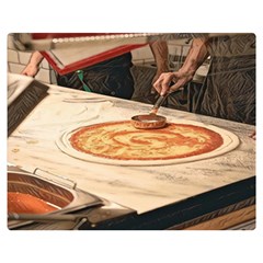 Let`s Make Pizza Premium Plush Fleece Blanket (medium) by ConteMonfrey