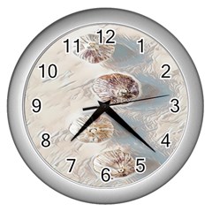 There`s Not Such A Thing As Too Much Garlic! Wall Clock (silver) by ConteMonfrey