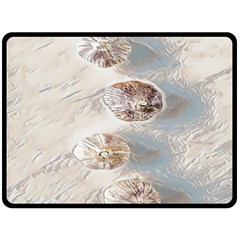 There`s Not Such A Thing As Too Much Garlic! One Side Fleece Blanket (large) by ConteMonfrey