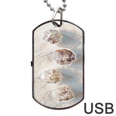 There`s Not Such A Thing As Too Much Garlic! Dog Tag Usb Flash (one Side) by ConteMonfrey