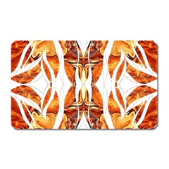 Dragon Symmetry I Magnet (rectangular) by kaleidomarblingart