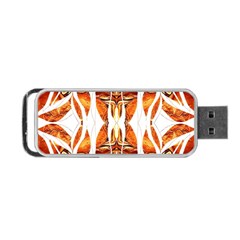 Dragon Symmetry I Portable Usb Flash (two Sides) by kaleidomarblingart