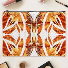 Dragon Symmetry I Cosmetic Bag (xxxl) by kaleidomarblingart