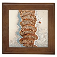 Bread Is Life - Italian Food Framed Tile by ConteMonfrey