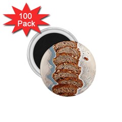 Bread Is Life - Italian Food 1 75  Magnets (100 Pack)  by ConteMonfrey