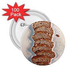 Bread Is Life - Italian Food 2 25  Buttons (100 Pack)  by ConteMonfrey