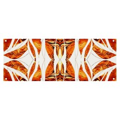 Dragon Symmetry I Banner And Sign 8  X 3  by kaleidomarblingart