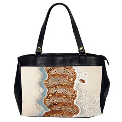 Bread Is Life - Italian Food Oversize Office Handbag (2 Sides) by ConteMonfrey