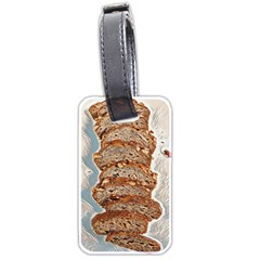 Bread Is Life - Italian Food Luggage Tag (two Sides) by ConteMonfrey