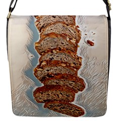 Bread Is Life - Italian Food Flap Closure Messenger Bag (s) by ConteMonfrey