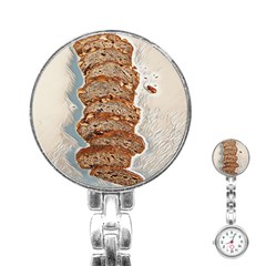 Bread Is Life - Italian Food Stainless Steel Nurses Watch by ConteMonfrey