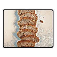 Bread Is Life - Italian Food Fleece Blanket (small) by ConteMonfrey