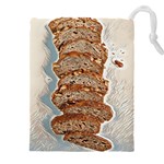 Bread Is Life - Italian Food Drawstring Pouch (5XL) Front