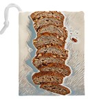 Bread Is Life - Italian Food Drawstring Pouch (5XL) Back