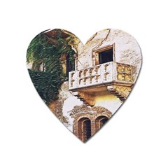 Juliet`s Windows   Heart Magnet by ConteMonfrey