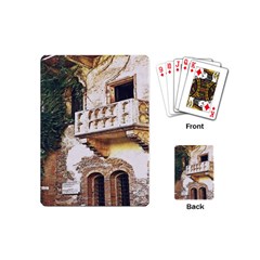 Juliet`s Windows   Playing Cards Single Design (mini) by ConteMonfrey