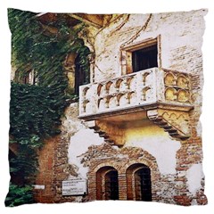 Juliet`s Windows   Standard Flano Cushion Case (two Sides) by ConteMonfrey