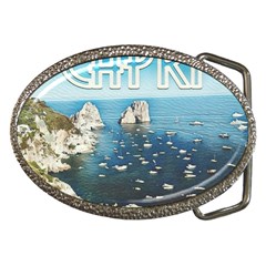 Capri, Italy Vintage Island  Belt Buckles by ConteMonfrey