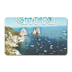 Capri, Italy Vintage Island  Magnet (rectangular) by ConteMonfrey