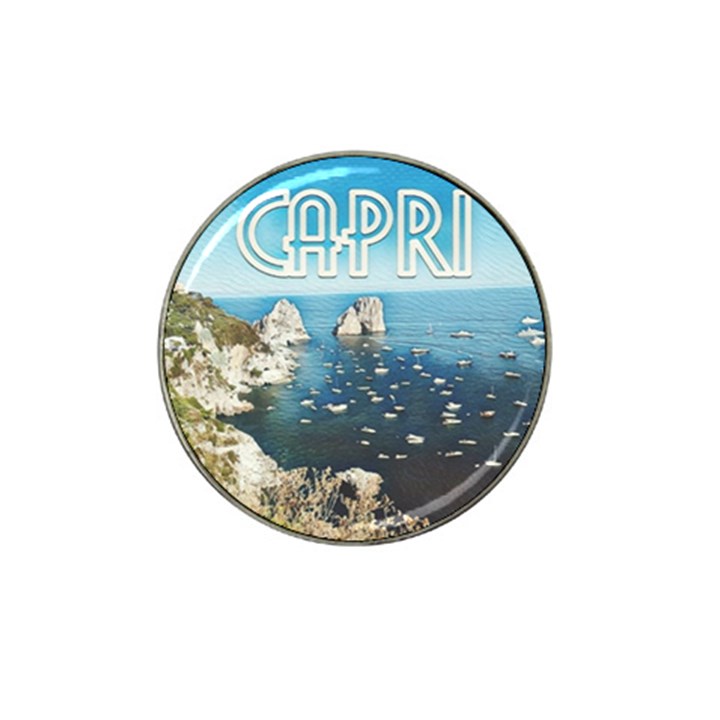 Capri, Italy Vintage Island  Hat Clip Ball Marker