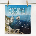 Capri, Italy Vintage Island  Face Towel Front