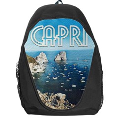 Capri, Italy Vintage Island  Backpack Bag by ConteMonfrey