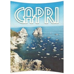 Capri, Italy Vintage Island  Back Support Cushion by ConteMonfrey