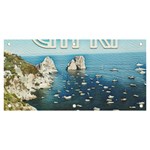 Capri, Italy Vintage Island  Banner and Sign 6  x 3  Front