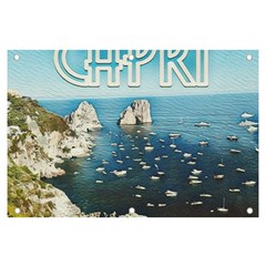 Capri, Italy Vintage Island  Banner And Sign 6  X 4  by ConteMonfrey