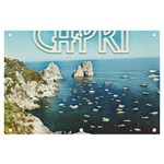 Capri, Italy Vintage Island  Banner and Sign 6  x 4  Front