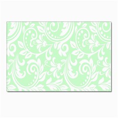 Clean Ornament Tribal Flowers  Postcard 4 x 6  (pkg Of 10) by ConteMonfrey