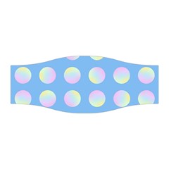 Abstract Stylish Design Pattern Blue Stretchable Headband