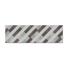 Pale Multicolored Stripes Pattern Sticker Bumper (100 Pack) by dflcprintsclothing