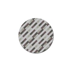 Pale Multicolored Stripes Pattern Golf Ball Marker (4 Pack) by dflcprintsclothing