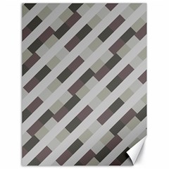 Pale Multicolored Stripes Pattern Canvas 18  X 24  by dflcprintsclothing