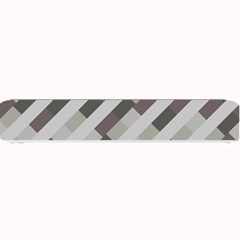 Pale Multicolored Stripes Pattern Small Bar Mat by dflcprintsclothing