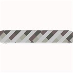 Pale Multicolored Stripes Pattern Small Bar Mat 24 x4  Bar Mat