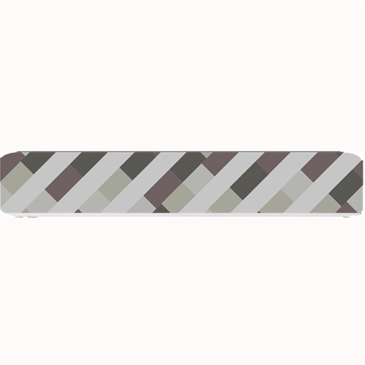 Pale Multicolored Stripes Pattern Small Bar Mat