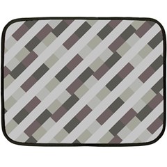 Pale Multicolored Stripes Pattern Fleece Blanket (mini) by dflcprintsclothing