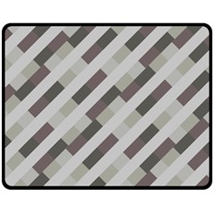 Pale Multicolored Stripes Pattern Fleece Blanket (medium) by dflcprintsclothing