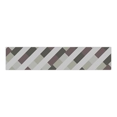 Pale Multicolored Stripes Pattern Velvet Scrunchie by dflcprintsclothing